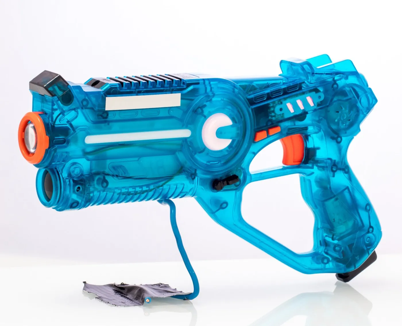 Laser tag blaster before retouching